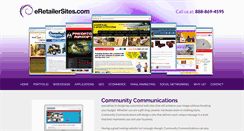 Desktop Screenshot of eretailersites.com